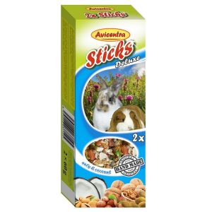 Sticks Deluxe Króliki i Gryzonie: orzech+kokos