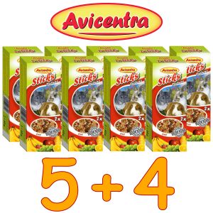 10+8 KOLB GRATIS Sticks Deluxe Króliki i Gryzonie: owoce