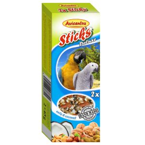 10+8 KOLB GRATIS Sticks Deluxe Duża papuga: kokos orzechy