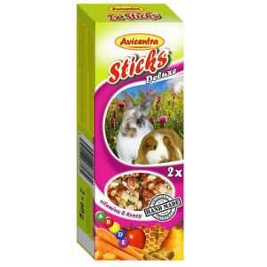 Sticks Deluxe Króliki i Gryzonie: witaminy + miód