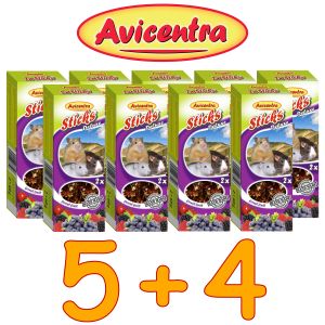 10+8 KOLB GRATIS Sticks Deluxe Mały gryzoń: owoce leśne