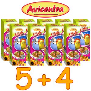 10+8 KOLB GRATIS Sticks Deluxe Papużka falista: witaminy miód